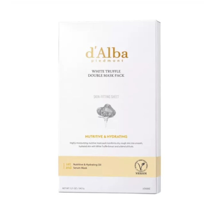 Pack Doble Mascarilla Trufa Blanca - D' Alba