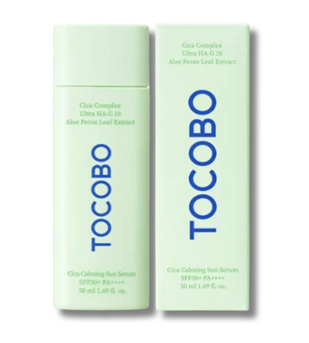 Bloqueador Solar en Crema Calmante CICA SPF50+ 50 ml - Tocobo