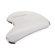 Herramienta de Masaje Facial Gua Sha de Acero 92 g - Rice&Shine