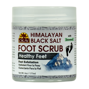 Exfoliante Para Pies De Sal Negra Del Himalaya - Okay