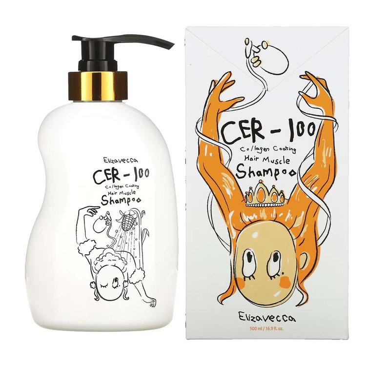 Shampoo Reforzador de Colágeno 500 ml - Elizavecca