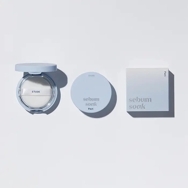 Sebum Soak Compacto 95 g - Etude