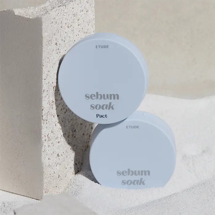 Sebum Soak Compacto 95 g - Etude