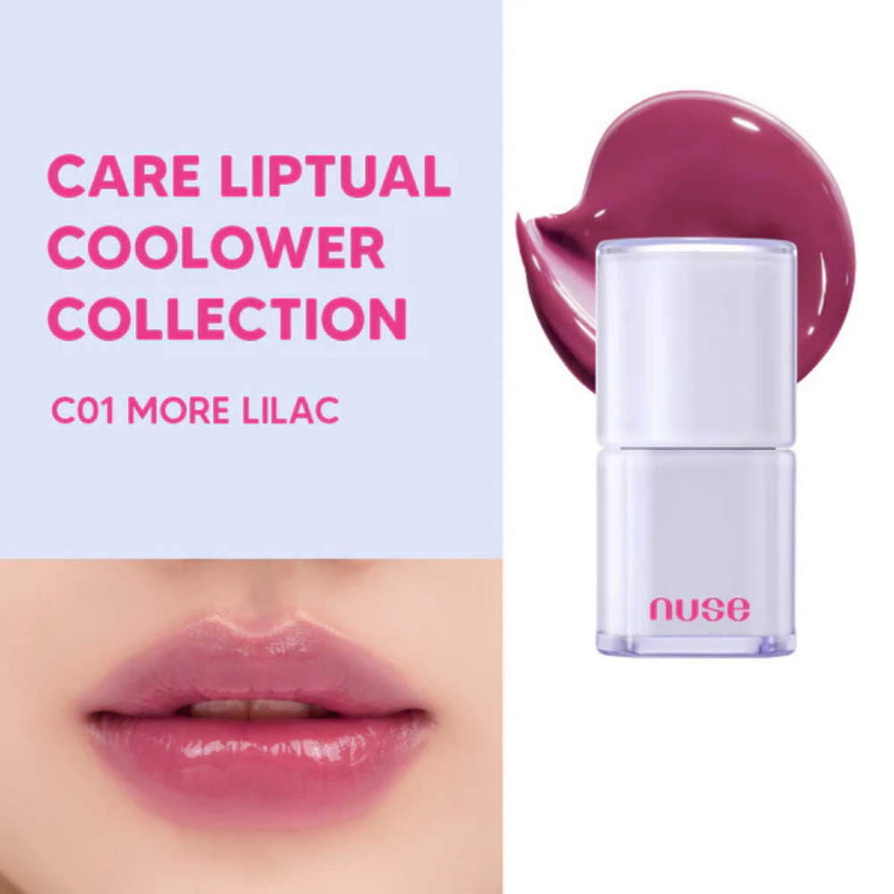 Brillo Labial Care Liptual Coolower 4 g - Nuse