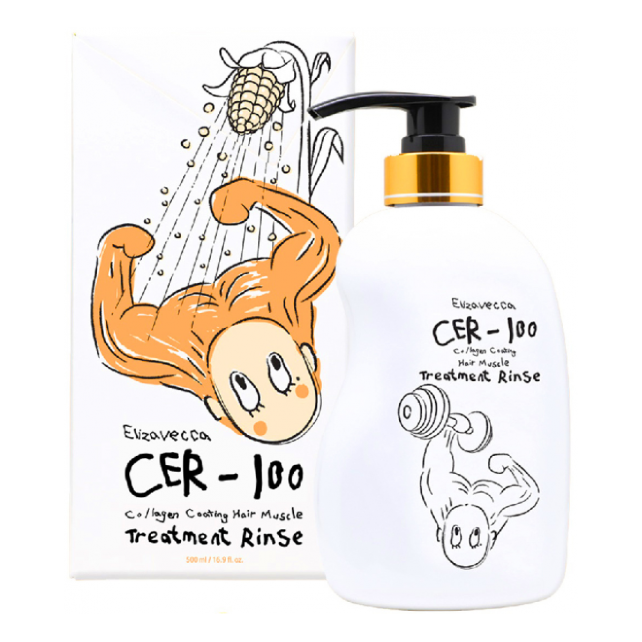 Acondicionador Reforzador de Colágeno 500 ml - Elizavecca