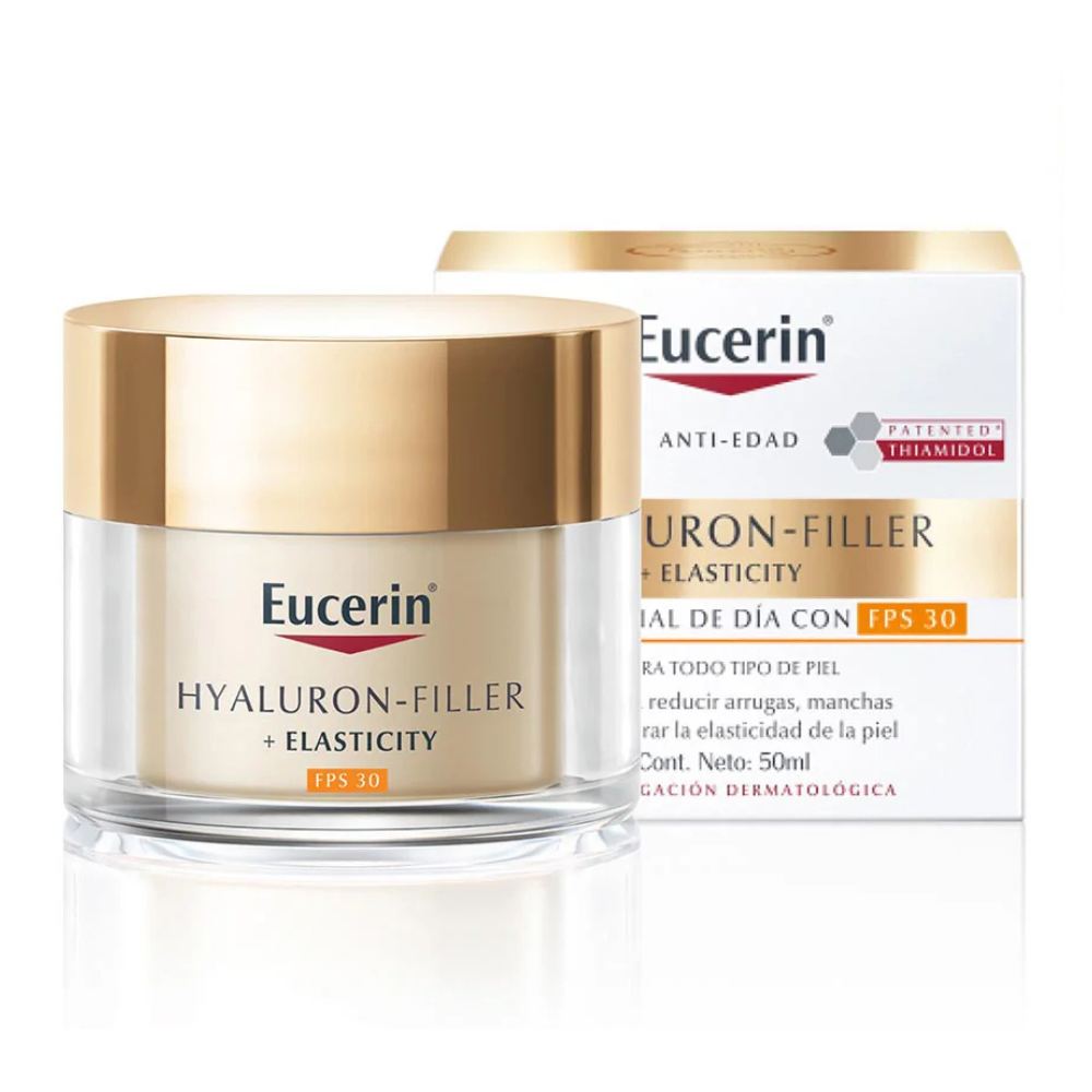 Crema de Día Reafirmante Hyaluron-Filler + Elasticity SPF 30 50 ml - Eucerin