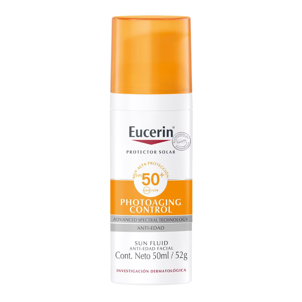 Protector Solar Facial Anti-Edad Photoaging Control SPF 50+ 50 ml - Eucerin