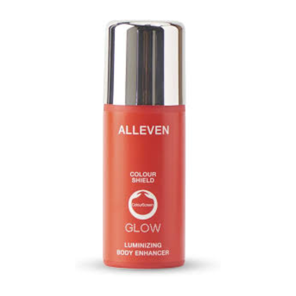 Base de Maquillaje Corporal Iluminadora Colour Shield Glow Onyx 100 ml - Alleven