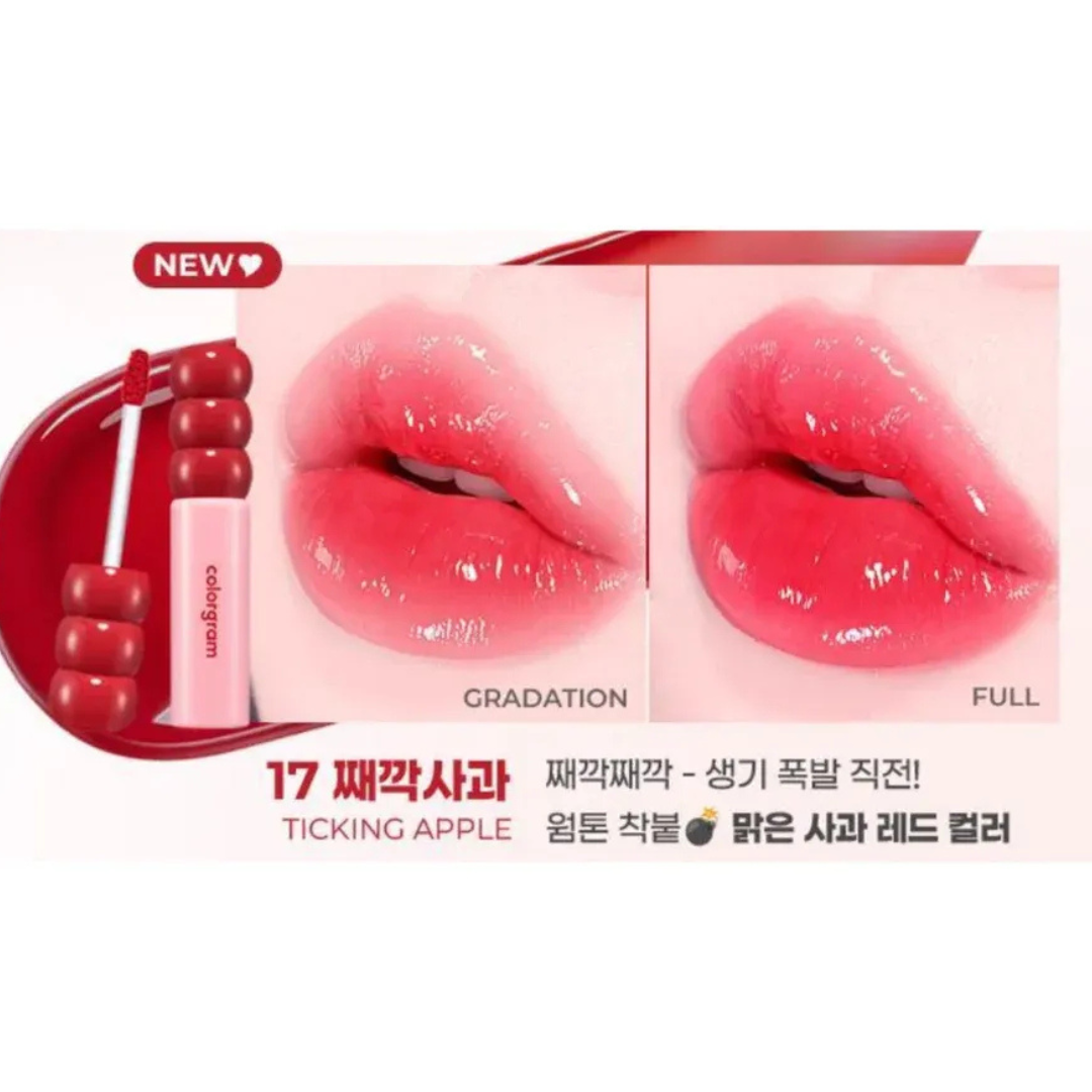 Tinta para Labios Fruity Glass 3 g - Colorgram