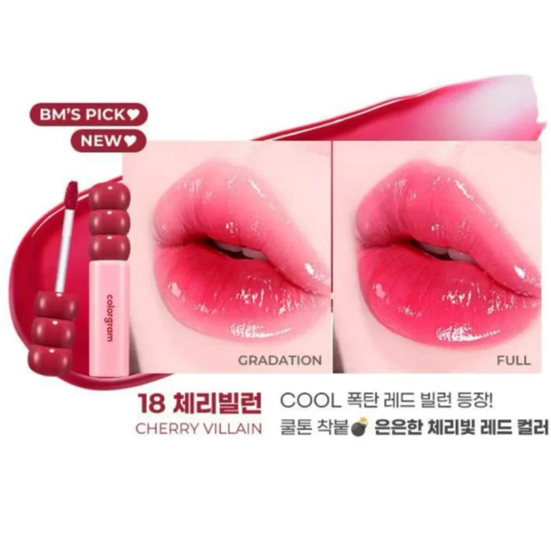 Tinta para Labios Fruity Glass 3 g - Colorgram