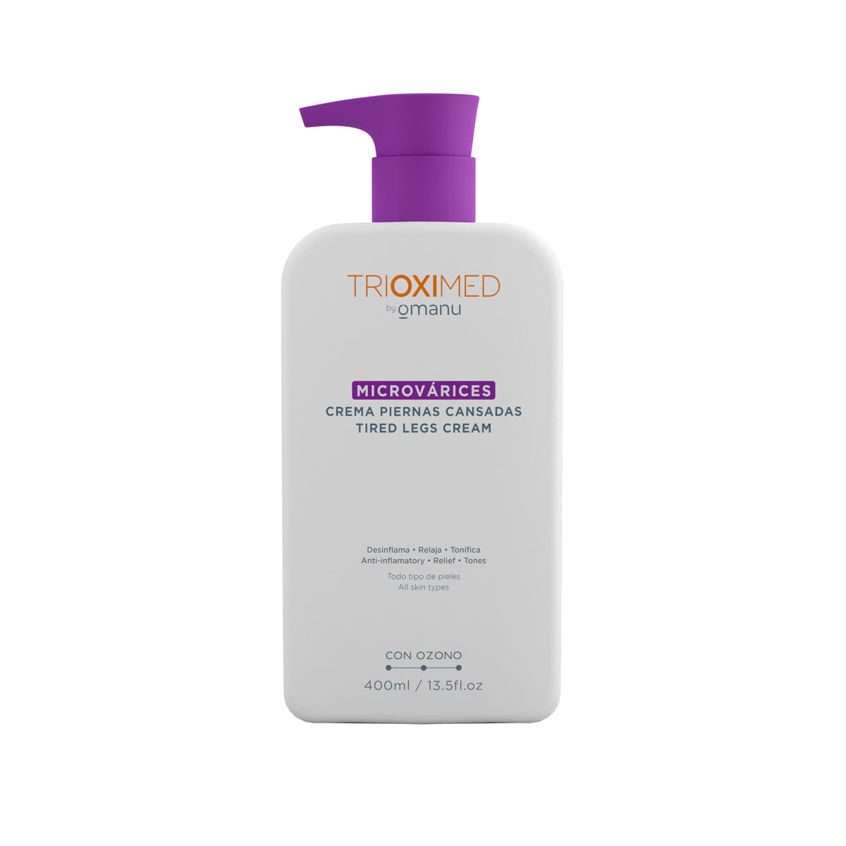 Crema Microvarices Piernas Cansadas Trioximed 400 ml - Trioximed