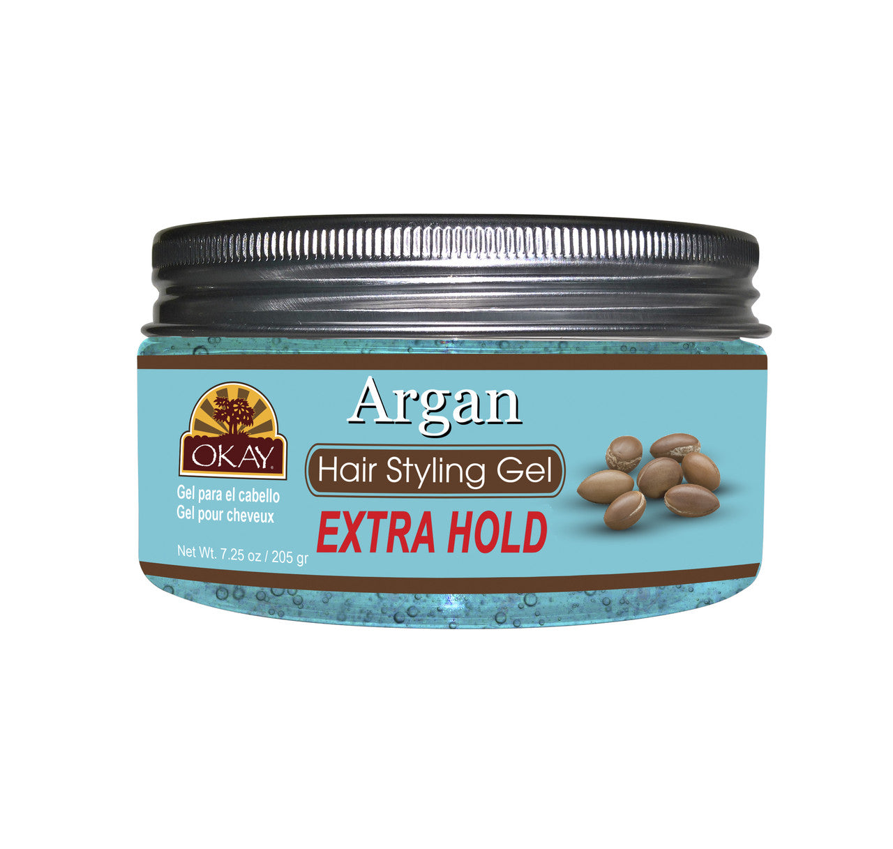 Gel Fijador con Aceite de Argán - OKAY