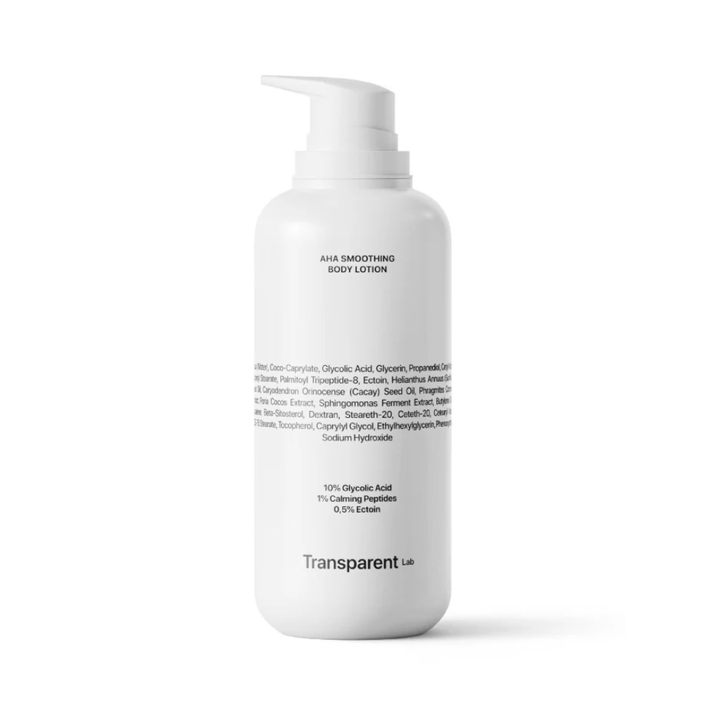 Loción corporal suavizante con 5% de Ácido Glicólico- Niche Beauty