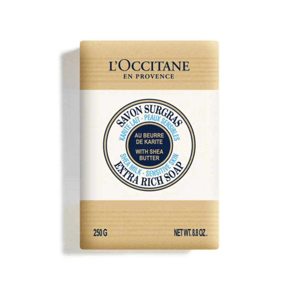 Jabón Extra Suave Leche de Karité 250 g - L'Occitane