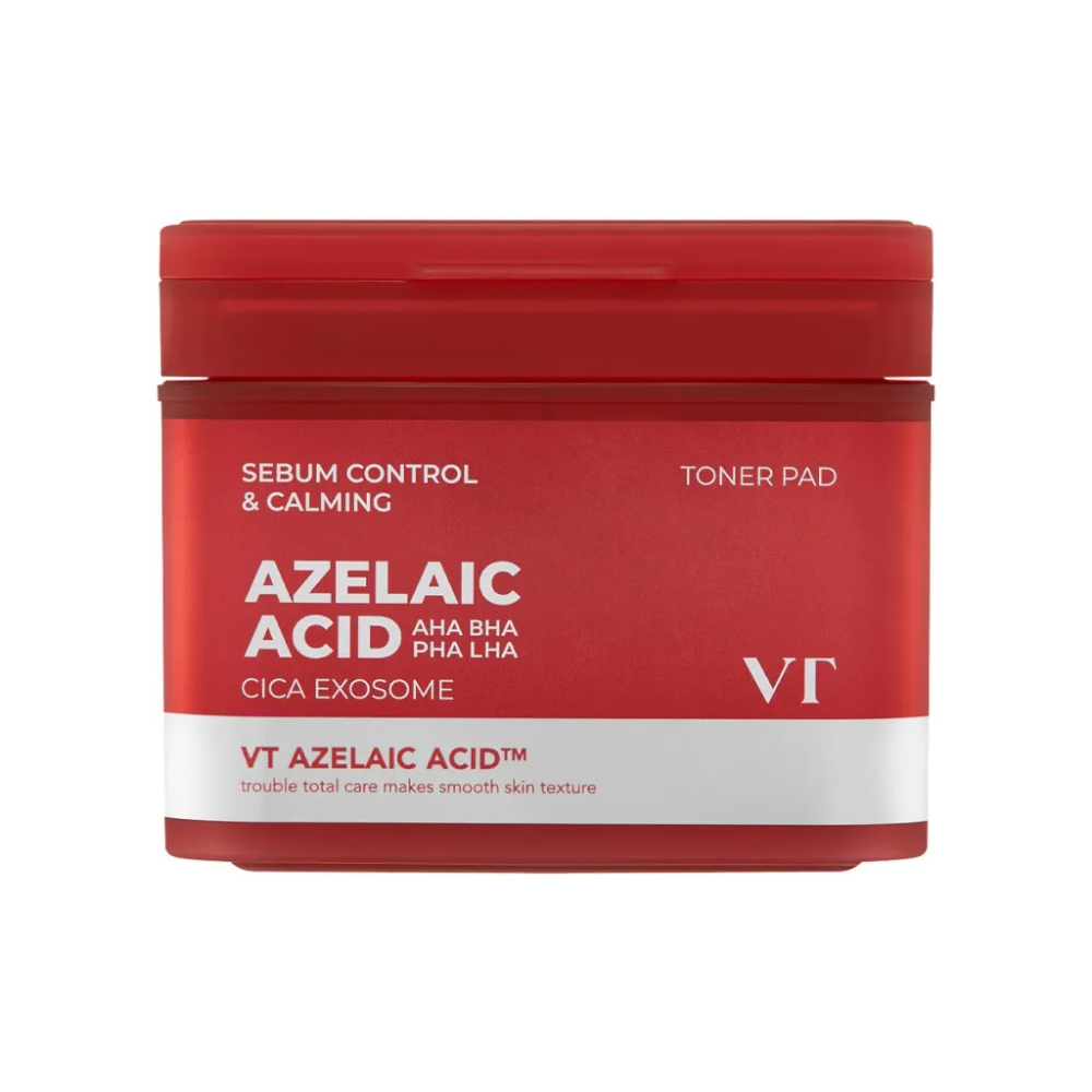 Almohadillas Exfoliantes con BHA AZ Care Toner Pad 180 ml - VT Cosmetics