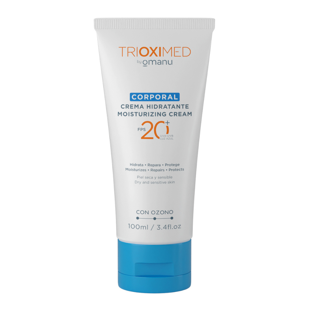 Crema Corporal Hidratante con Aceites Ozonizados 100 ml - Trioximed