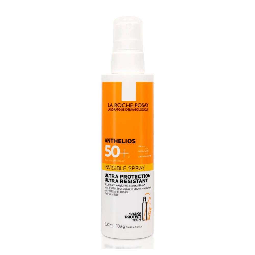 Spray Invisible de Alta Protección Anthelios Shaka FPS 50+ 200 ml - La Roche-Posay