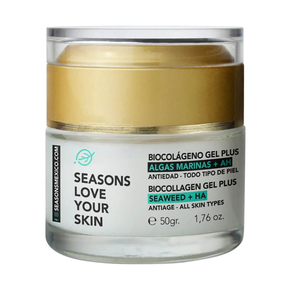 Gel con Biocolágeno, Algas Marinas y Ácido Hialurónico 50 g - Seasons