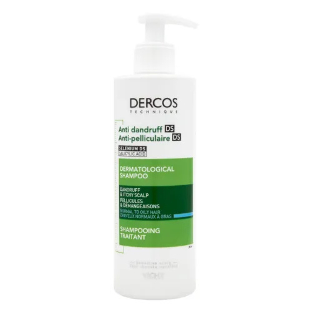 Shampoo Anticaspa Dercos para Cabello Normal a Graso- VICHY
