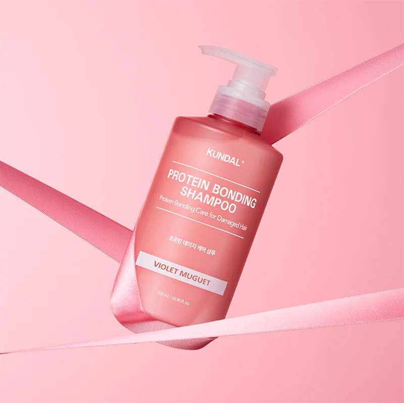 Shampoo Proteico Para El Fortalecimiento Violet Muget 500 ml - Kundal