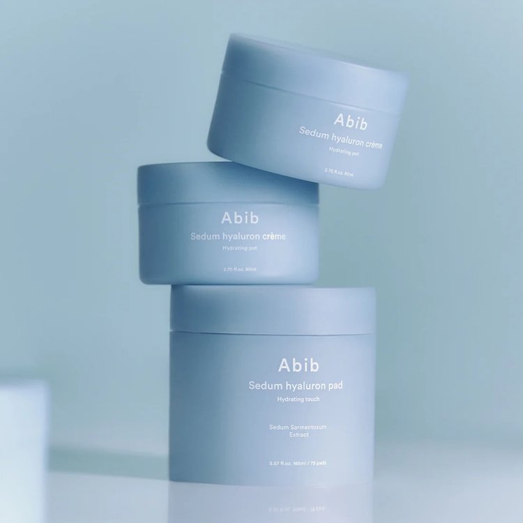 Almohadilla Hidratante con Sedum Hyaluron Touch 165 ml 75 pads - Abib