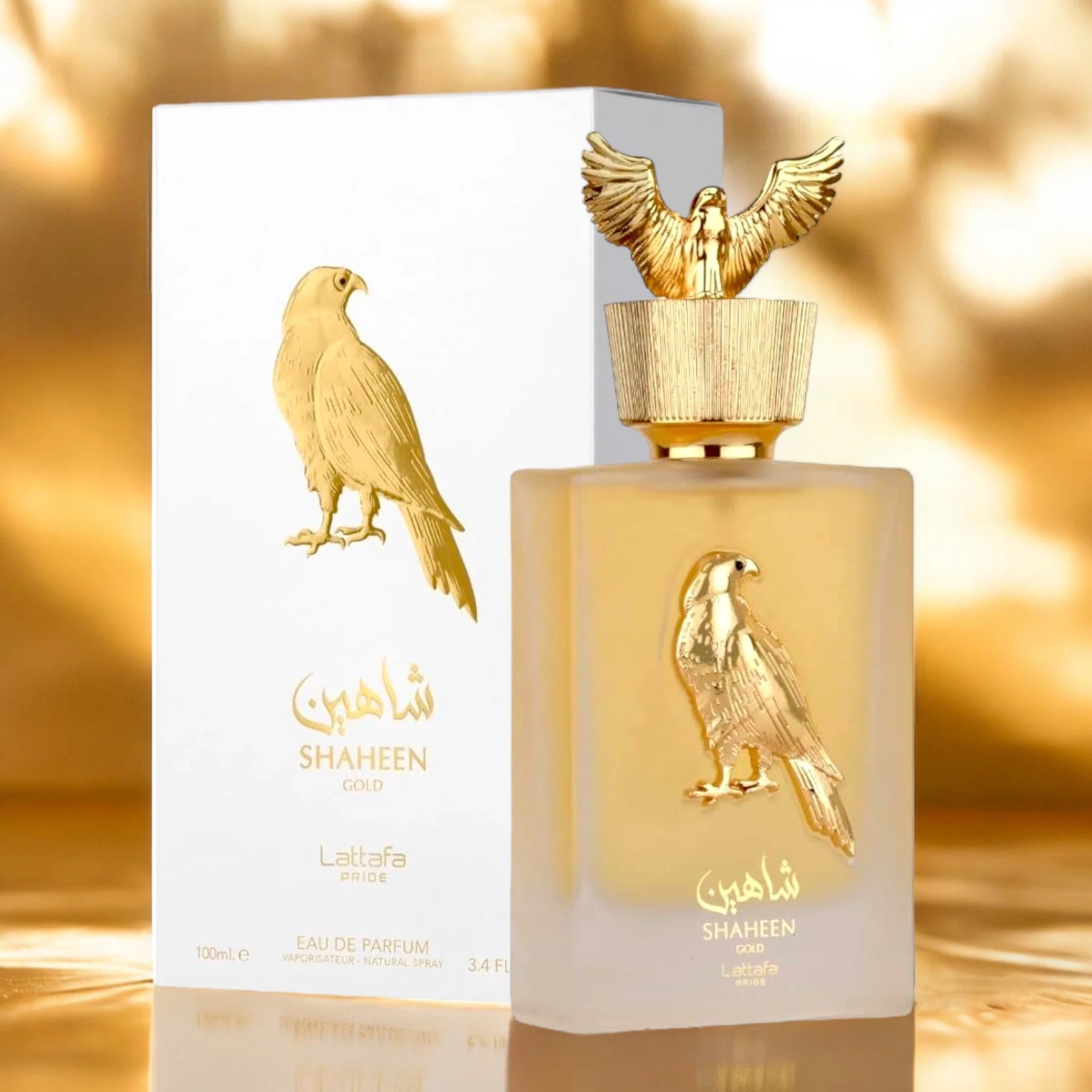 Perfume Árabe Shaheen Gold 100 ml - Lattafa