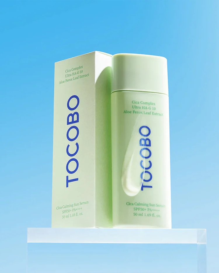 Bloqueador Solar en Crema Calmante CICA SPF50+ 50 ml - Tocobo
