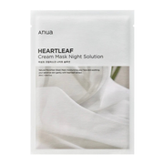 Mascarilla Heartleaf Cream Sheet Mask Night Solution 1 pza - Anua