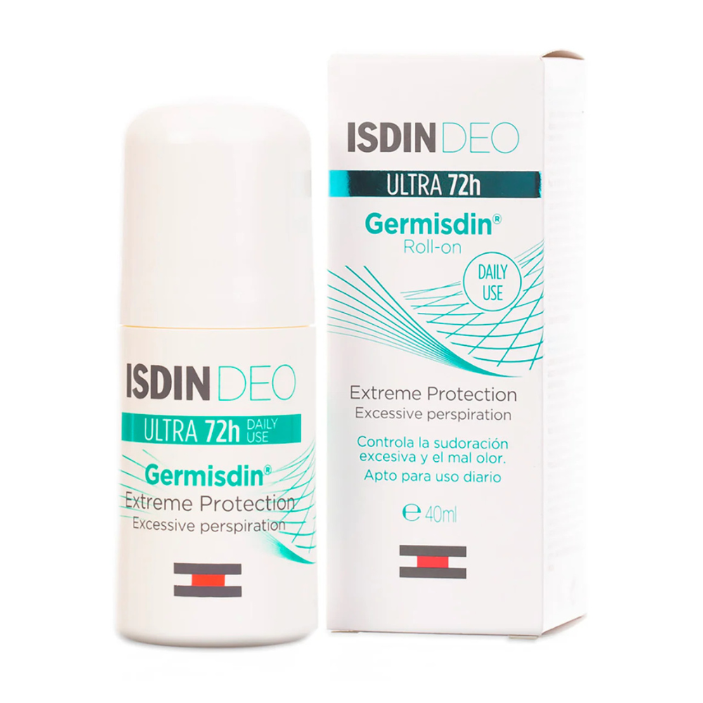 Desodorante Antitranspirante para Sudoración Excesiva Germisdin Rx Hh Roll-On 40 ml - Isdin