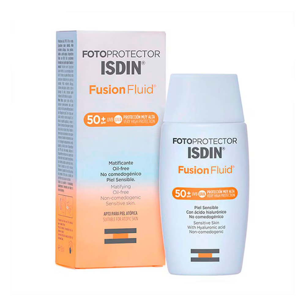 Fotoprotector Facial con Color Fusion Fluid FPS 50+ 50 ml - Isdin