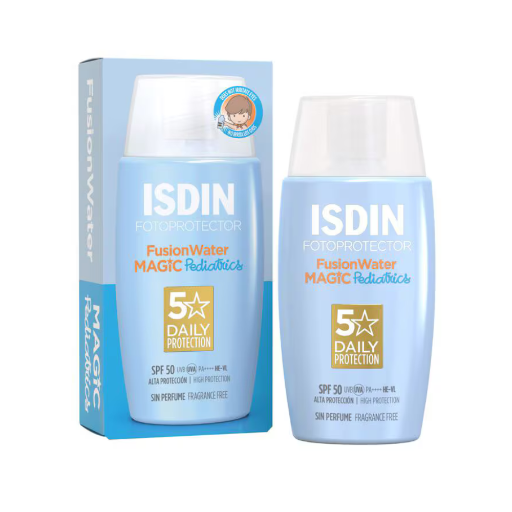 Fotoprotector Facial para Niños Fusion Water Pediatrics FPS 50 50 ml - Isdin