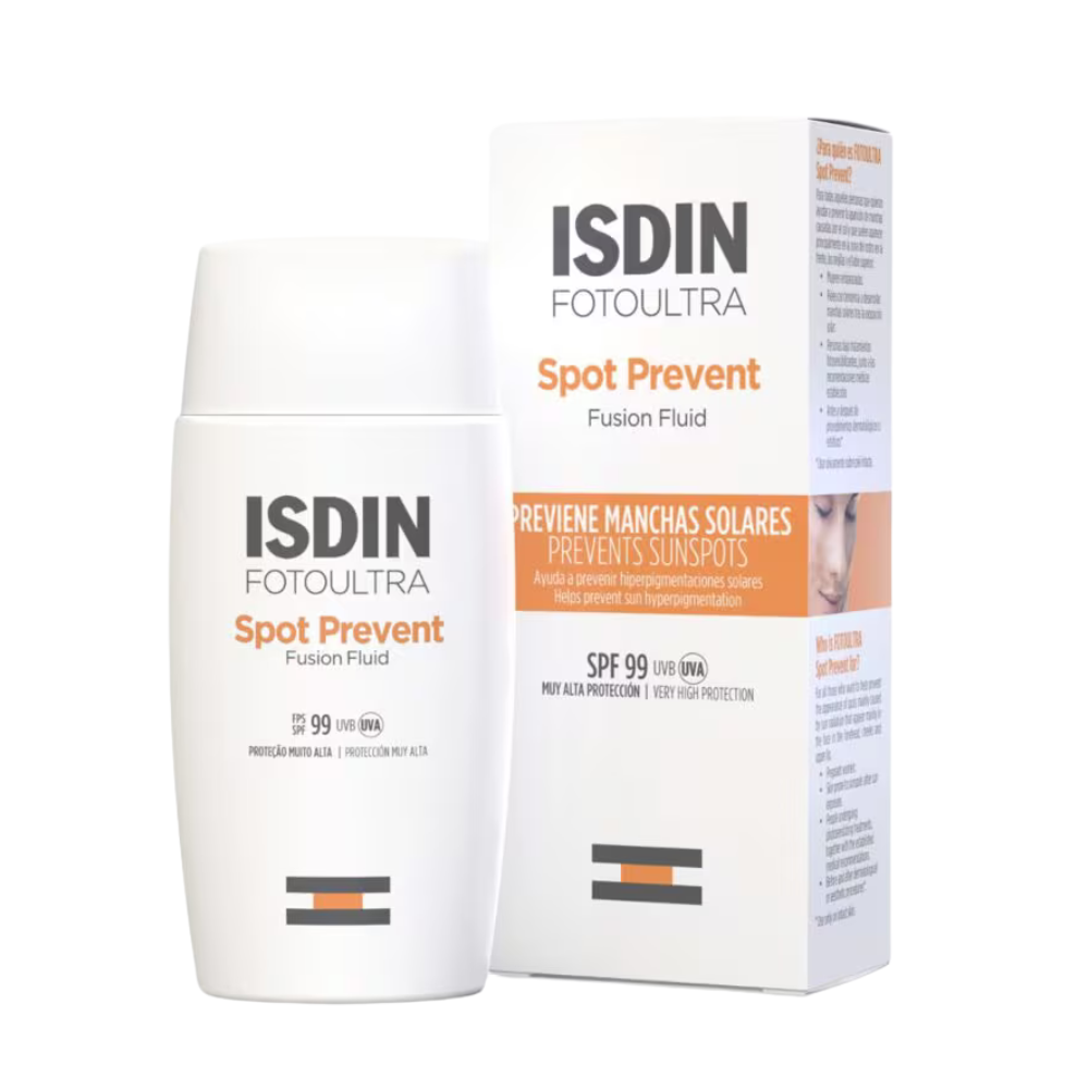 Fotoprotector Preventivo Antimanchas Spot Prevent FPS 50+ 50 ml - Fotoultra 100 Isdin