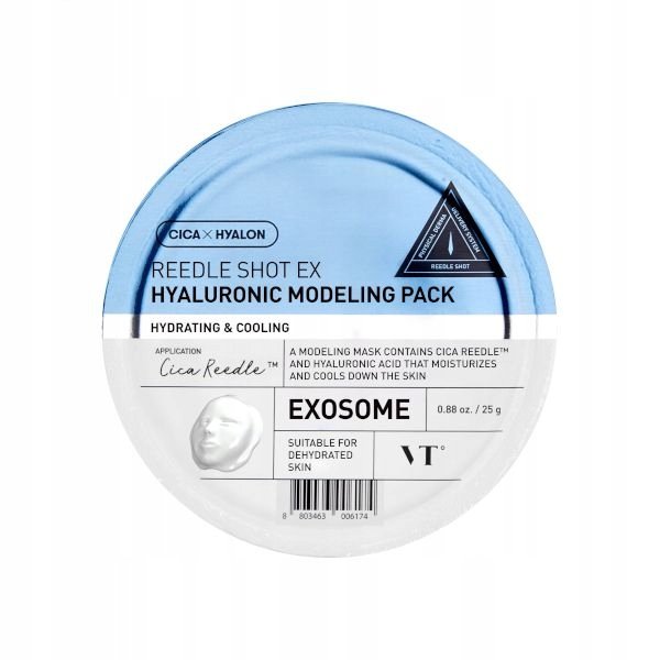 Mascarilla Modeladora de Ácido Hialurónico Shot EX 25 g - VT Cosmetics