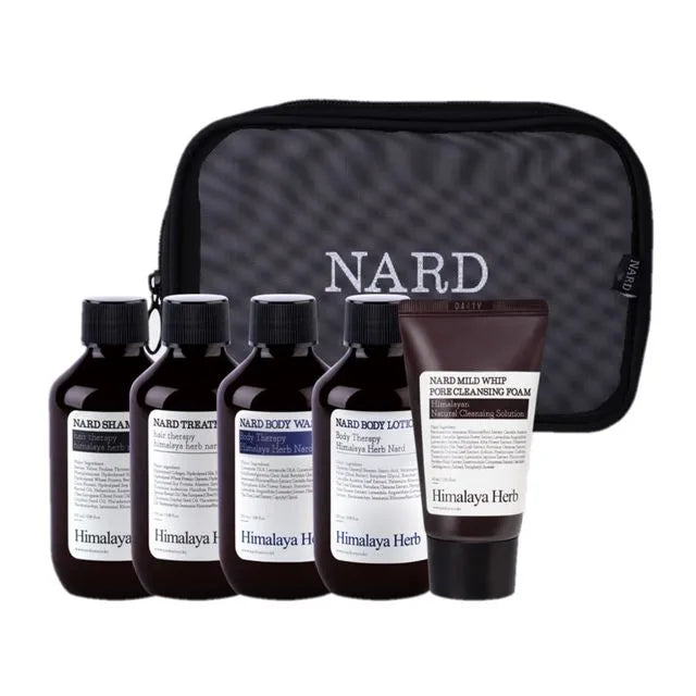 Kit de Viaje Productos para el Cuidado de la Piel 5 pz - NARD