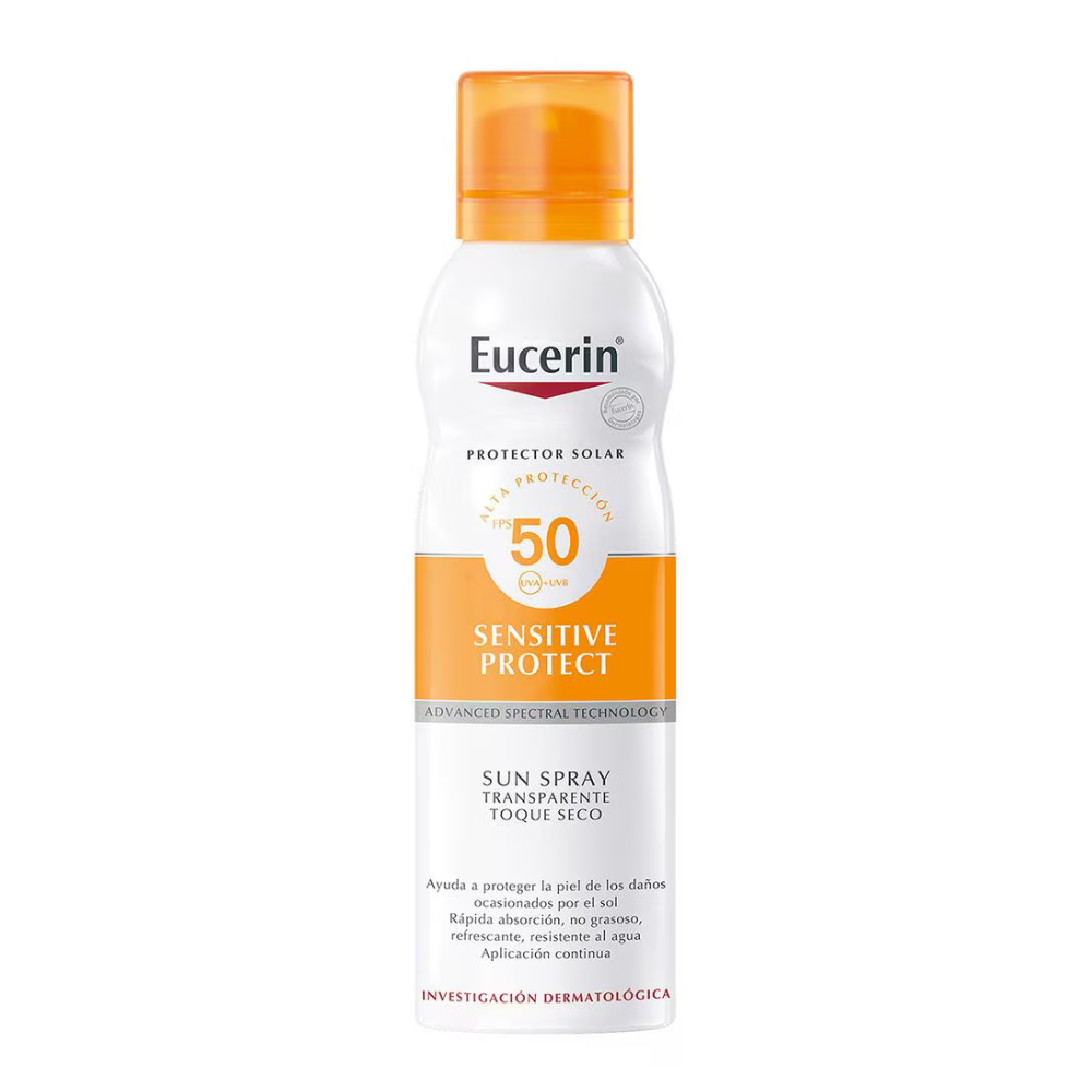 Spray Protector Corporal Toque Seco SPF 50+ 200 ml - Eucerin