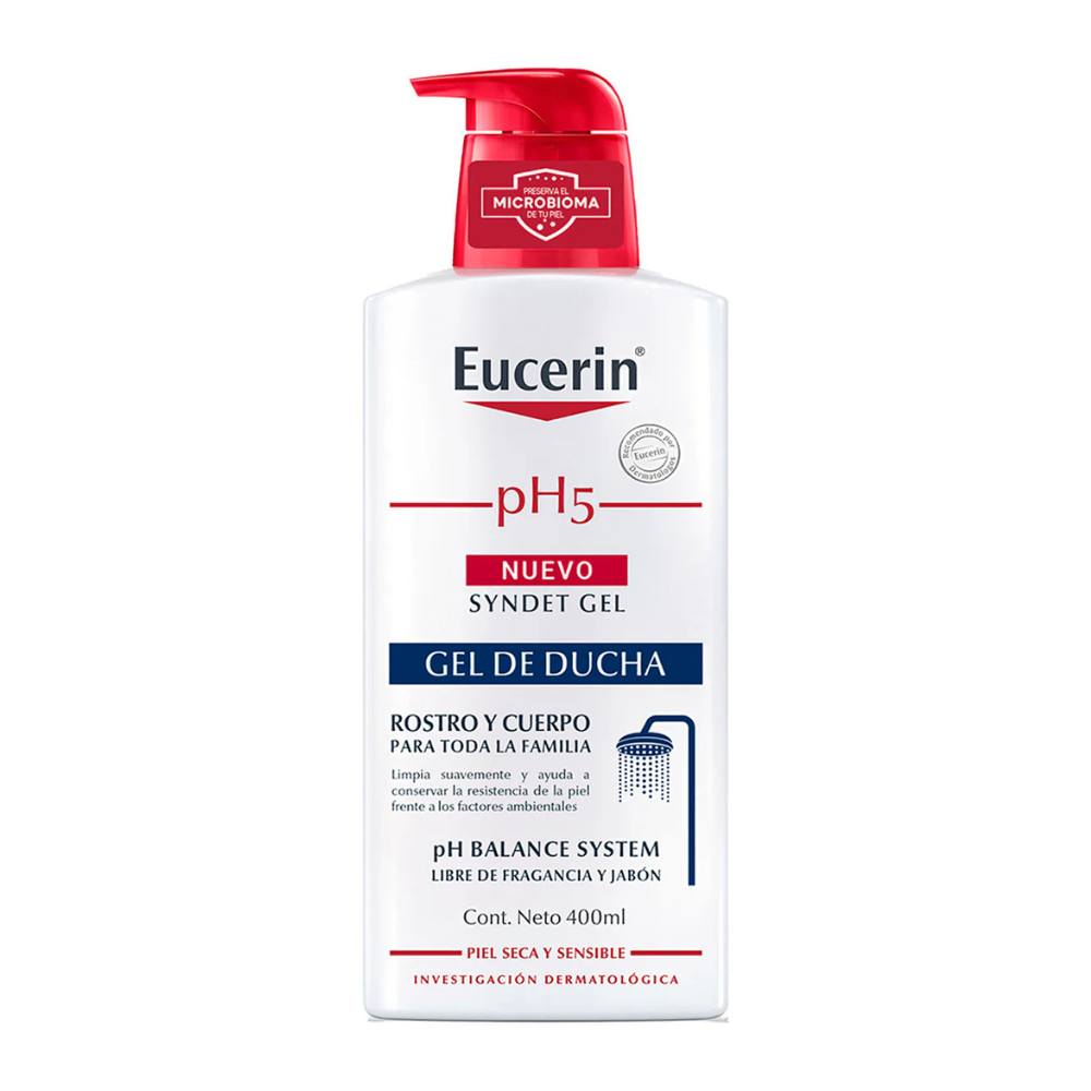 Oleogel de Ducha para Piel Seca y Sensible pH5 400 ml - Eucerin