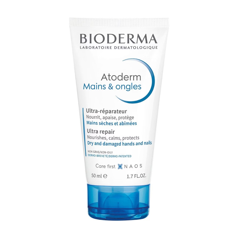 Crema Reparadora para Manos y Uñas Atoderm Mains & Ongles 50 ml - Bioderma