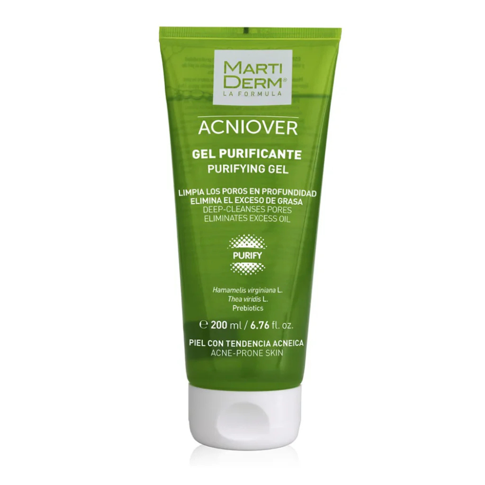 Gel Limpiador Purificante para Piel Grasa 200 ml - Martiderm Essentials