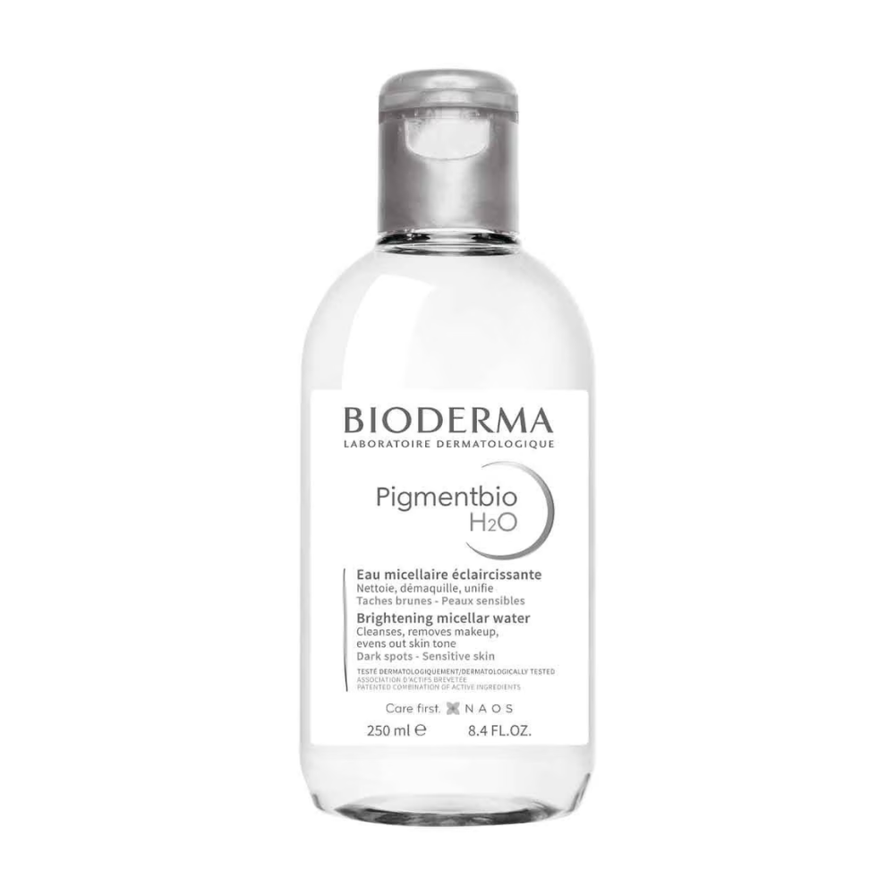 Agua Micelar Iluminadora Antimanchas Pigmentbio H2O 250 ml - Bioderma
