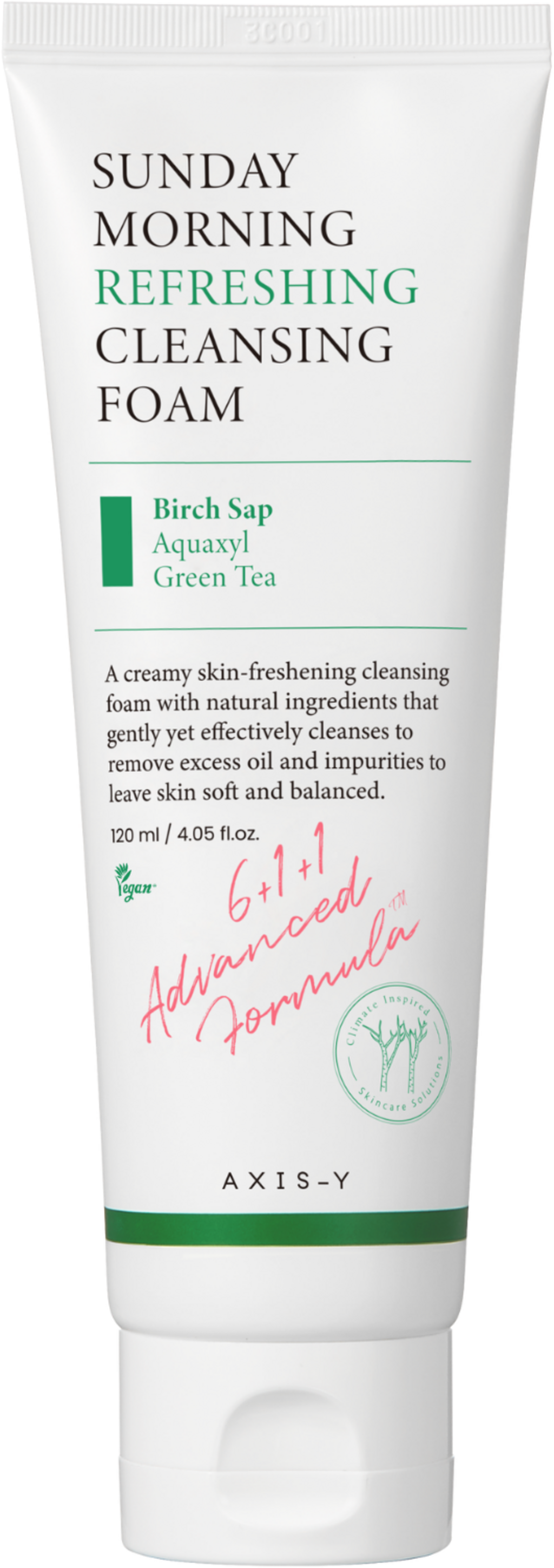 Espuma Limpiadora Refrescante Sunday Morning de 120 ml - Axis Y