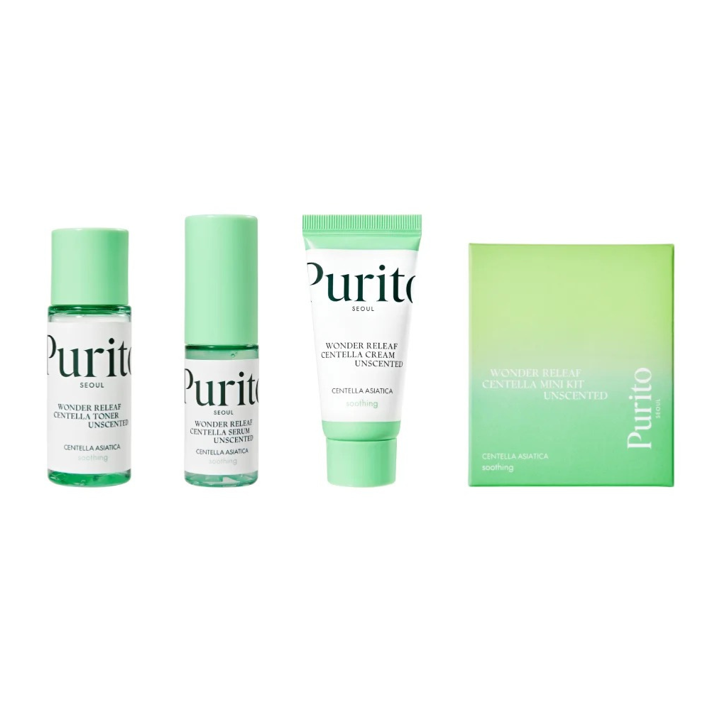 Minikit Wonder Releaf Centella Sin Perfume 60 ml - Purito