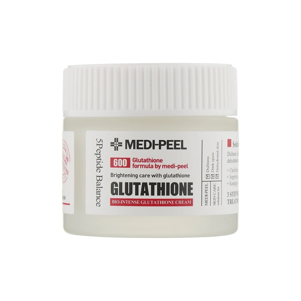 Crema Hidratante Anti Edad  Bio-Intense Glutathione White Cream de Medipeel de 50gr