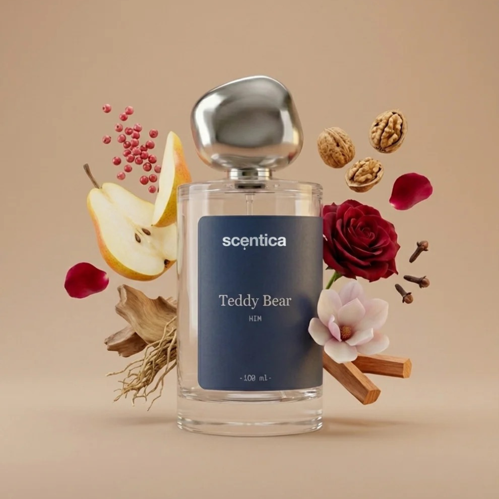 Teddy Bear  Perfume Scentica- Inspirado en Toy Boy de Moschino