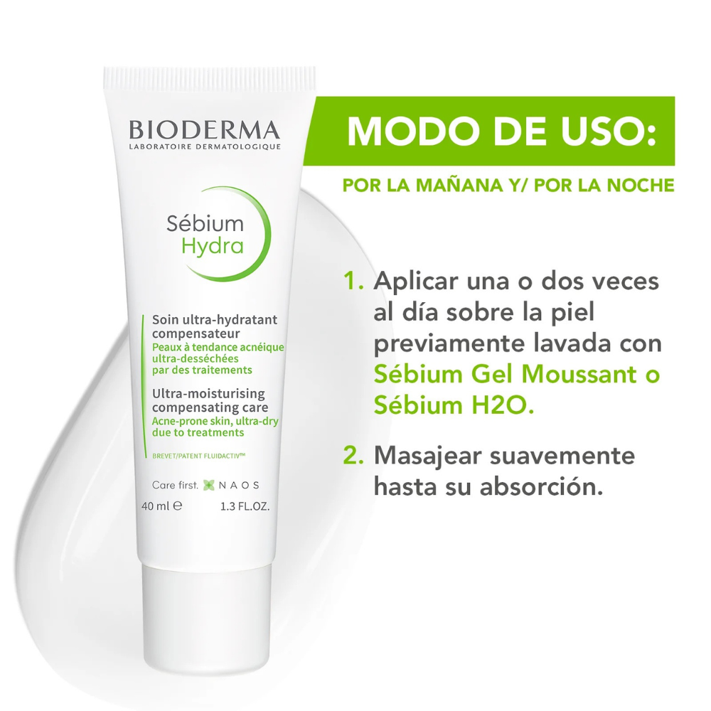 Crema Hidratante Sebium Hydra 40 ml - Bioderma