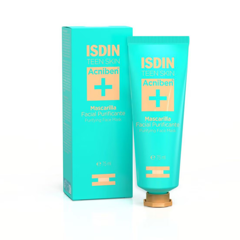 Mascarilla Facial Purificante con Arcilla Acniben 75 ml - Isdin