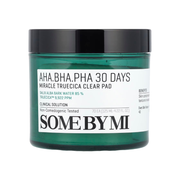 Almohadillas Tónicas Exfoliantes AHA BHA PHA 30 Days Miracle Truecica Clear Pad (70 pzs) - Some By Mi