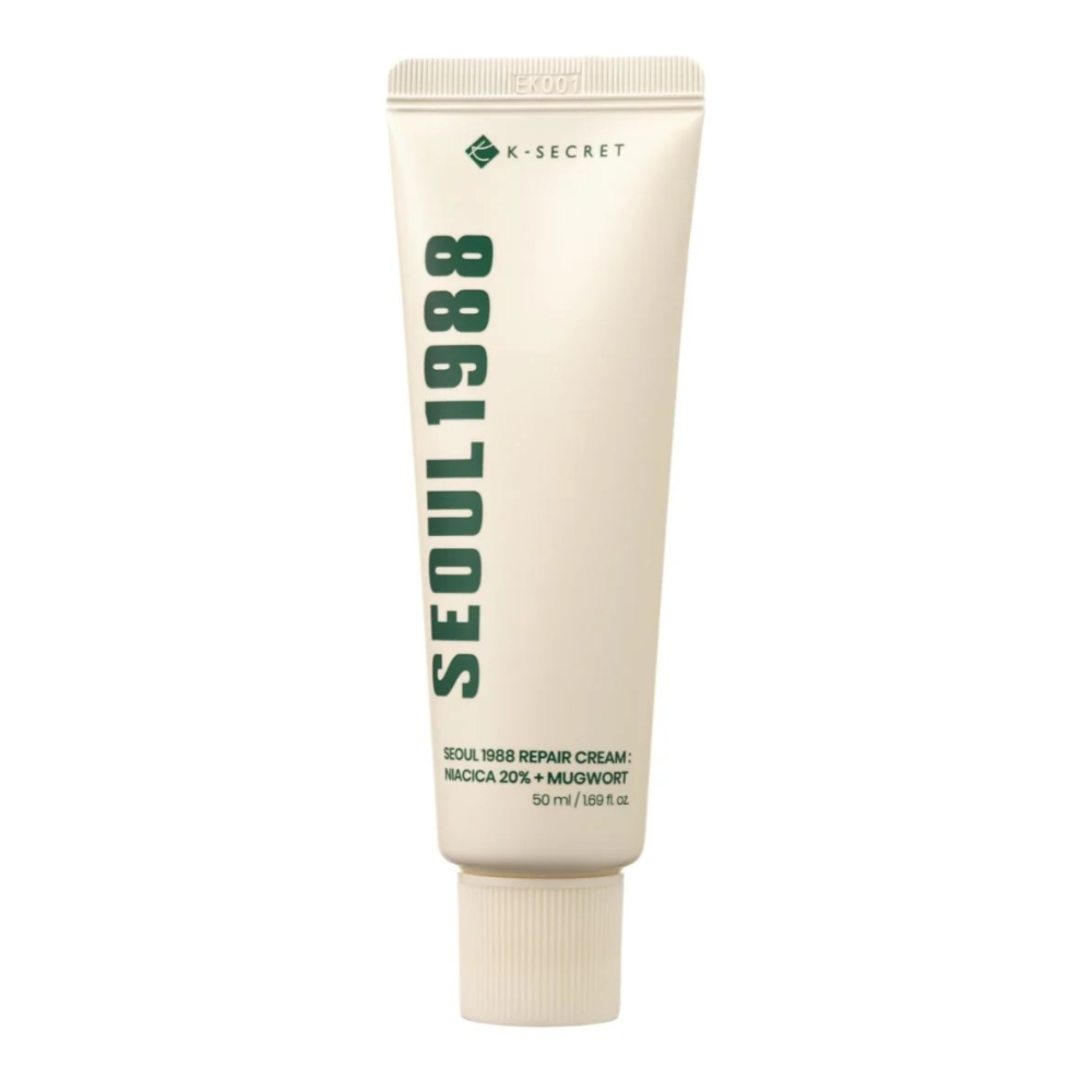 Crema Calmente y Reparadora Repair Cream Niacica 20% + Mugwort 50 g - Seoul 1988