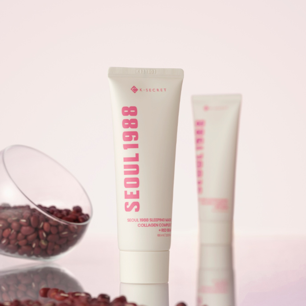 Mascarilla Nocturna Reafirmante Sleeping Mask Collagen Complex 7 + Red Bean 60 g - Seoul 1988