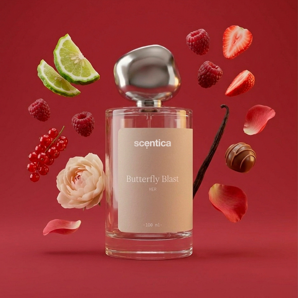 Perfume Butterfly Blast – Inspirado en La Bomba de Carolina Herrera®* 100ml  - Scentica