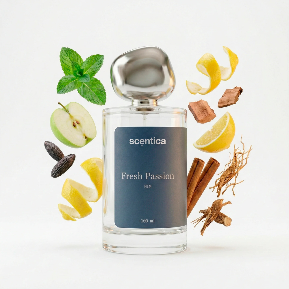 Perfume Fresh Passion - Inspirado en Eros de Versace®*  100 ml - Scentica
